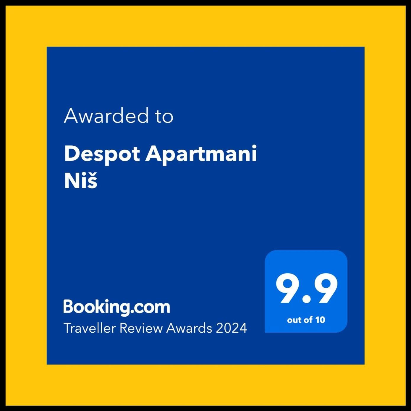 Despot Apartmani Nis Exterior foto